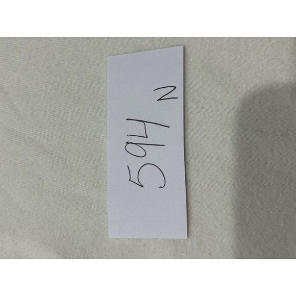 Bay Studio Womens Beaded Embellished Top Small Ivory 3/4 Sleeve 100% Cotton - Picture 9 of 10